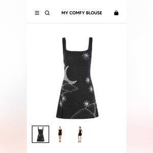 Midnight Sparkle Sleeveless Dress